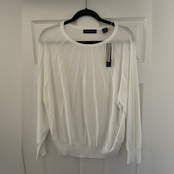 NWT Tahari Long Sleeve Blouse - Picture 1 of 7